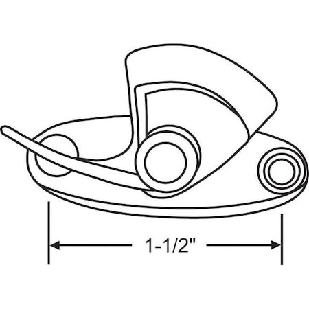 Strybuc Sash Lock Bright 50-627
